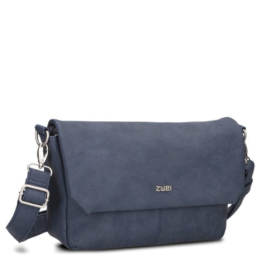 zwei Mademoiselle M60 - Borsa a tracolla 33 cm (nubuck-blu)