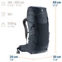 Deuter Futura 34 EL - Wanderrucksack 69 cm (black) - Ansicht 12