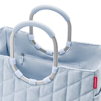 reisenthel shopping loopshopper L - Einkaufstasche mit Bügel 46 cm (rhombus denim) - Ansicht 3