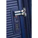 American Tourister Soundbox - 4-Rollen-Trolley 67 cm erw. (blau) - Ansicht 3