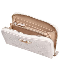 Guess Ella Logo SLG Medium Zip - Geldbörse 4cc 14 cm (stone logo) - Ansicht 2