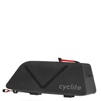 Cyclite Top Tube Bag Nano / 01 - Borsa da telaio (Bikepacking) 19,5 cm (nera)