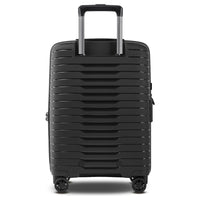 Stratic Novium ML - 4-Rollen-Kabinentrolley mit Vortasche 55 cm erw. (black) - Ansicht 2