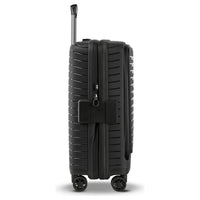 Stratic Novium ML - 4-Rollen-Kabinentrolley mit Vortasche 55 cm erw. (black) - Ansicht 5