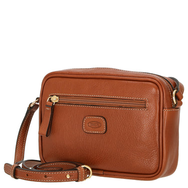 Brics Life Pelle - Borsa a tracolla 21 cm (cognac)