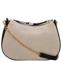 Coccinelle C-Easy Canvas - Umhängetasche 22 cm (natural/noir) - Ansicht 4