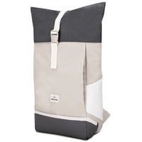 Johnny Urban Allen Medium - Rolltop-Rucksack 40 cm (sand grey) - Ansicht 5