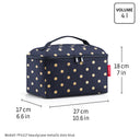 reisenthel beautycase set - Geschenkset 2tlg. (metallic dots blue)