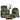 Step by Step Cloud - Set di zaino scolastico 5 pezzi (Dino Torex)