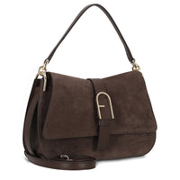 Furla Flow M - Borsa a tracolla 26 cm (toni cioccolato)