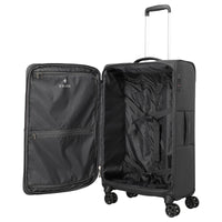 Travelite Cubis - 4-Rollen-Trolley 72 cm erw. (anthracite) - Ansicht 4