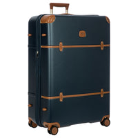 Brics Bellagio - 4 - Rollen - Trolley 82 cm erw. recycelt (blue/tan) - Markenkoffer