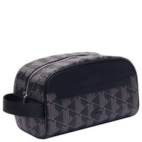 Lacoste The Blend - Kulturbeutel 22 cm (monogram noir gris) - Ansicht 3