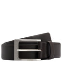 BOSS Barnabie - Ledergürtel mit Dornschließe 3.5 cm (dark brown, 115 cm)