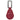 Porsche Design Keyring Air Tag - Portachiavi Air Tag (rosso)