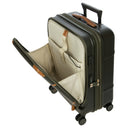 Brics Bellagio - 4-Rollen-Kabinentrolley mit Vortasche 55 cm erw. recycelt (olive) - Ansicht 11