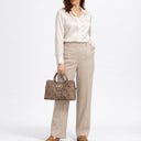 Guess Janie Logo - Henkeltasche (latte logo) - Ansicht 7