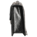 Seidenfelt Roros - Schultertasche 21 cm (glossy black) - Ansicht 3