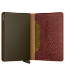 Secrid Vegetable Tanned Slimwallet - Geldbörse RFID 6.8 cm (tuscan)