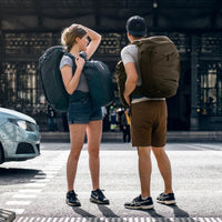 Getragen – Thule Landmark 60 - Reiserucksack 55 cm (deep khaki)