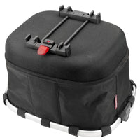KLICKfix reisenthel Carrybag GT 21 - Carrier Basket (Racktime) (black)
