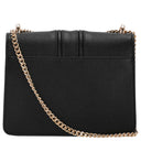 Seidenfelt Roros - Schultertasche 21 cm (black/gold) - Ansicht 4