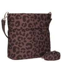 zwei Mademoiselle M8 - Schultertasche 25 cm (leo-brown)