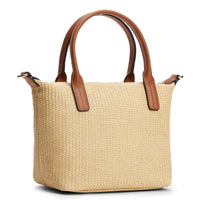 Tommy Hilfiger Popette Mini - Shopper 34 cm (rafia naturale)
