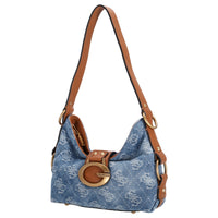 Guess Camden Mini - Borsa a tracolla 23 cm (denim logo)
