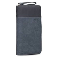 zwei Eva EV2 - Portafoglio 15cc 19 cm (nubuk-blue)