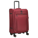 D&N Travel Line 9704 - 4-Rollen-Trolley M 68 cm erw. (dark red) - Ansicht 5