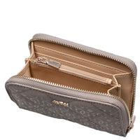 Guess Libby SLG Medium - Portafoglio 4cc 14 cm (taupe scuro)
