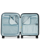 Delsey Paris Caumartin Plus - 4-Rollen-Kabinentrolley Slim S 55 cm erw. (zink blau) - Ansicht 6