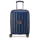Delsey Paris Carrousel 2 - 4-Rollen-Kabinentrolley Slim S 55 cm erw. (blau)