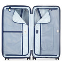 Delsey Paris Cadence Trunk - 4-Rollen-Trolley 80 cm erw. (elfenbein/blau) - Ansicht 5
