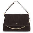 BOSS Women Yelena Shoulder Bag - Schultertasche 38 cm (dark brown)