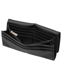 Guess Laurel II SLG Flap - Portafoglio 6cc 20 cm (logo bone)