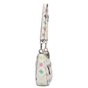 Guess Emelie Logo Top Zip - Schultertasche 26 cm (multi logo) - Ansicht 3