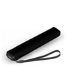 Knirps US.050 Ultra Light Slim Manual - Taschenschirm Regenschirm (black with rose coating)