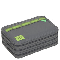 Lässig School Triple Pencil Case - Astuccio (Unique Black)