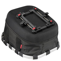 KLICKfix reisenthel Bikebasket GT 21 - Carrier Basket (UniKlip 2) (schwarz)