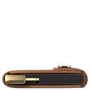 Secrid Miniwallet Emboss Lines - Kreditkartenetui 6cc 10.2 cm RFID (cognac+) - Ansicht 4