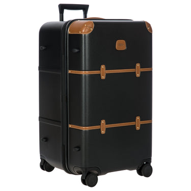 Brics Bellagio Trunk - 4 - Rollen - Trolley 74 cm recycelt (black/tan) - Markenkoffer
