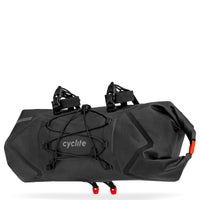 Cyclite Borsa da Manubrio Roll / 02 - Borsa da manubrio (Bikepacking) 55 cm (nera)