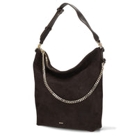 BOSS Women Yelena Hobo - Beuteltasche 34 cm (dark brown)