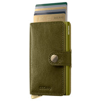 Secrid Premium Basco Miniwallet - Geldbörse RFID 6.5 cm (olive+) - Ansicht 2