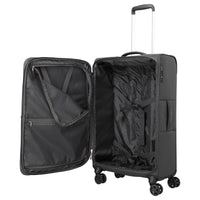 Travelite Cubis - 4-Rollen-Trolley 72 cm erw. (anthracite) - Ansicht 5