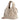 Coccinelle C-Easy Syn. Fur - Borsa a mano 20 cm (natural/rosette)