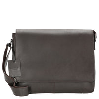 Burkely Vintage Juul - Borsa a spalla 36 cm (marrone scuro)
