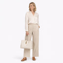 Furla Goccia Tote Base - Henkeltasche M 33 cm (panna) - Ansicht 7